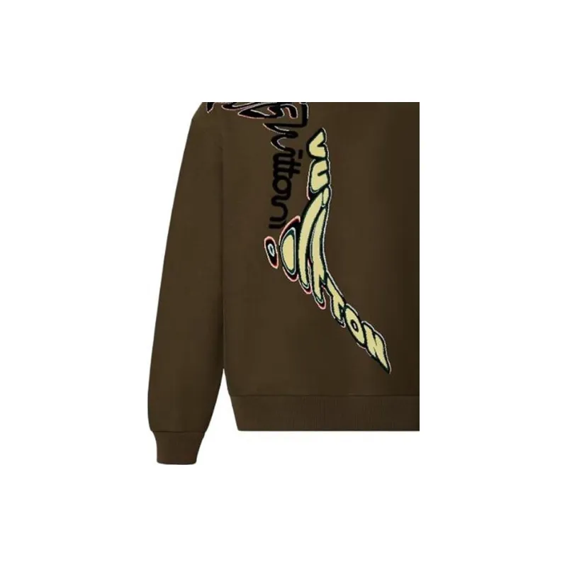 LOUIS VUITTON FW23 Sweatshirt Men's Brown-4