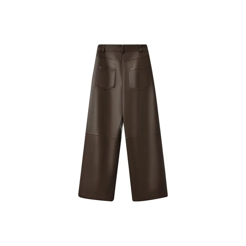 SINBOS Leather Pants Women's-5