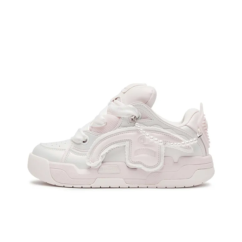Champion Low Top Skateboard Shoes Women's Pearlescent Color/Dreamy Venice-0