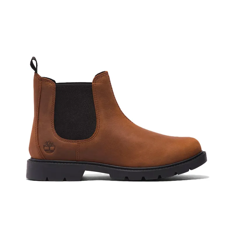 Timberland Short Chelsea Boots Women's Brown-1
