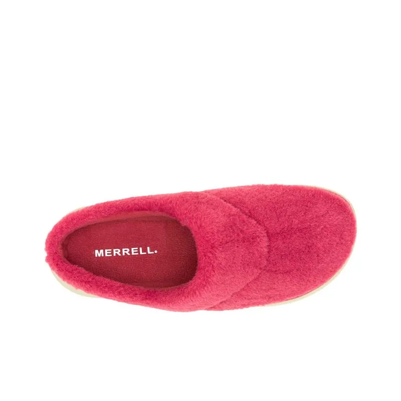 MERRELL Hut Moc 2 Abrasion Resistant Slip Resistant Wrap toe Slippers Men's Red-3