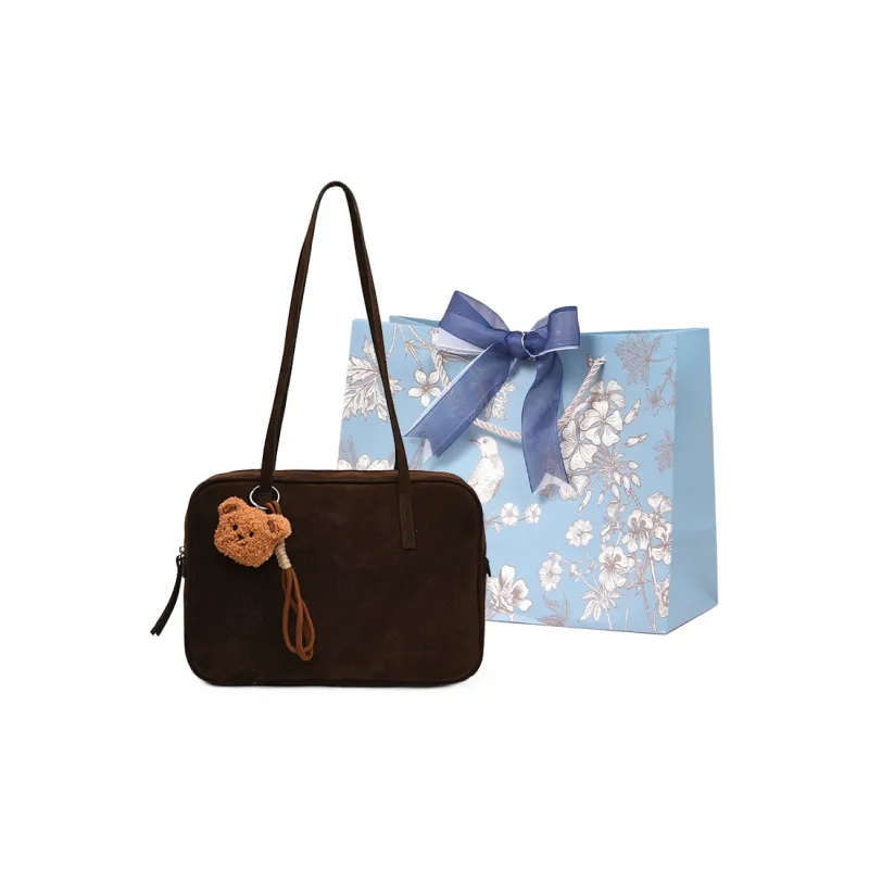 REDOO PU Shoulder Bag Women's Black/Coffee/Olive/Red-10