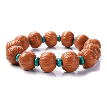JINGCHENGGOU Monkey Head Walnut Bracelets Unisex