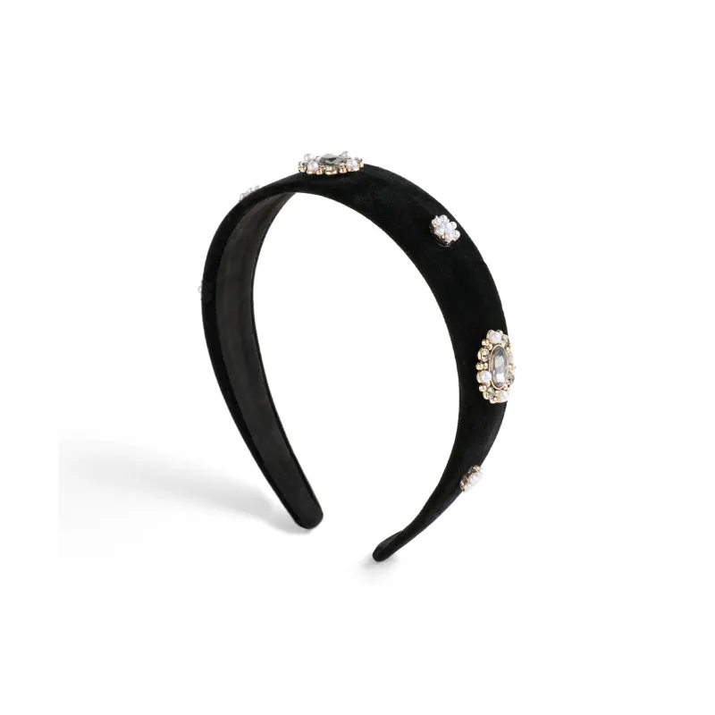 MISS XIA JWY Velour Headbands Women's-2