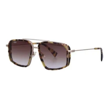 A.P.C Acetate Metal Square Sunglasses Women's Tortoiseshell