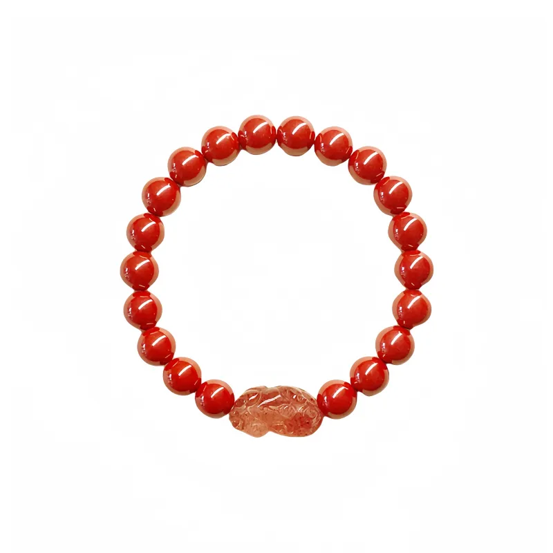 Xifeng Building Cinnabar Bracelets Unisex-0