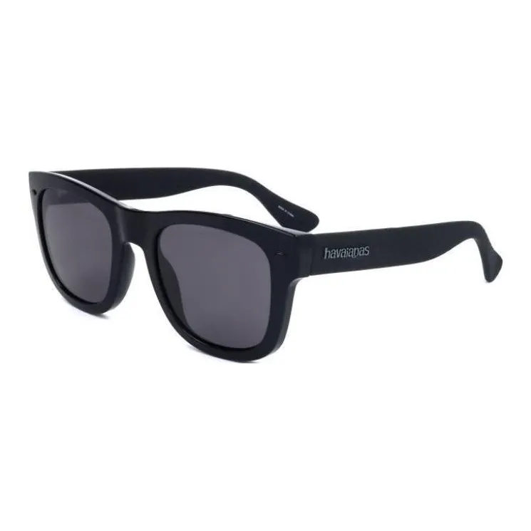 Havaianas Subject To Official Website Square Sunglasses Men's Black-0