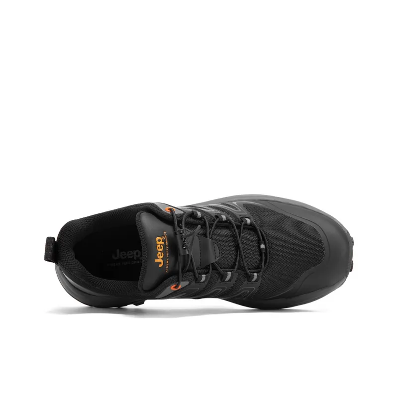 Jeep Cushioning Anti Slip And Wear Resistant Coverage Lightweight Low Top Outdoor Shoes Men's-13
