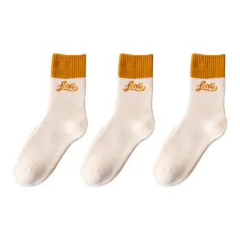 Cotton Gene Mid Calf Socks Women's Combo Set