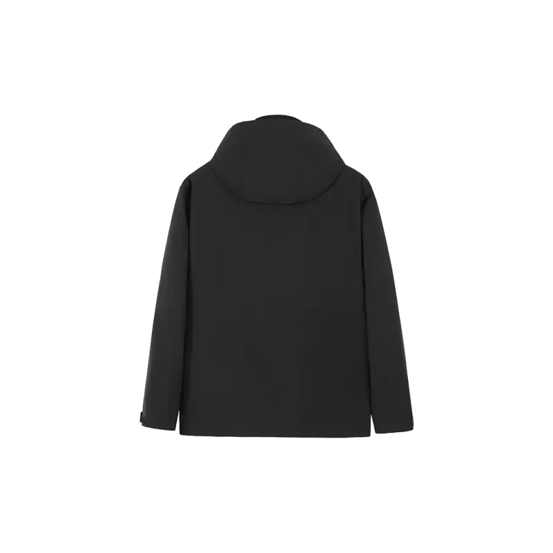 ANDREW MACKENZIE Down Jacket Men's Black-1