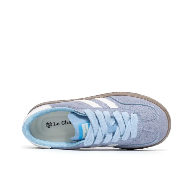 La Chapelle Anti Slip Wear Resistant Low Top Skateboard Shoes Women's-17