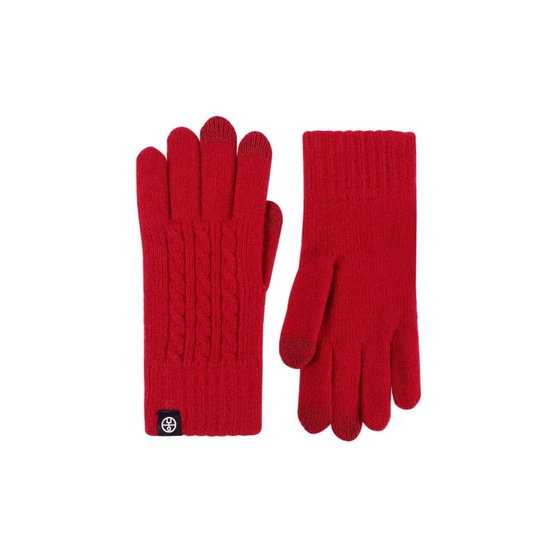 Yamaichi Maru Acrylic Knit Gloves Unisex-1