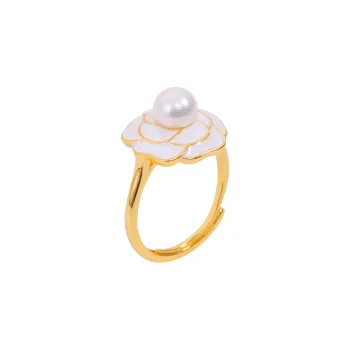 ZHENZHUAOMI Freshwater Pearl Rings Women's