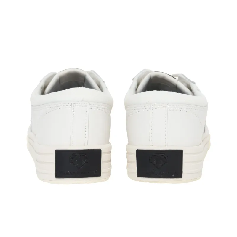 DESCENTE Waterproof And Wear resistant Low Top Skateboard Shoes Unisex White Gray-3