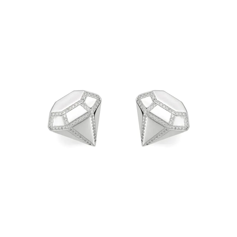 RSNY Gold Plated Copper Stud Earrings Women's-7