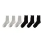 6 Pack-Light Gray 3+Black 3