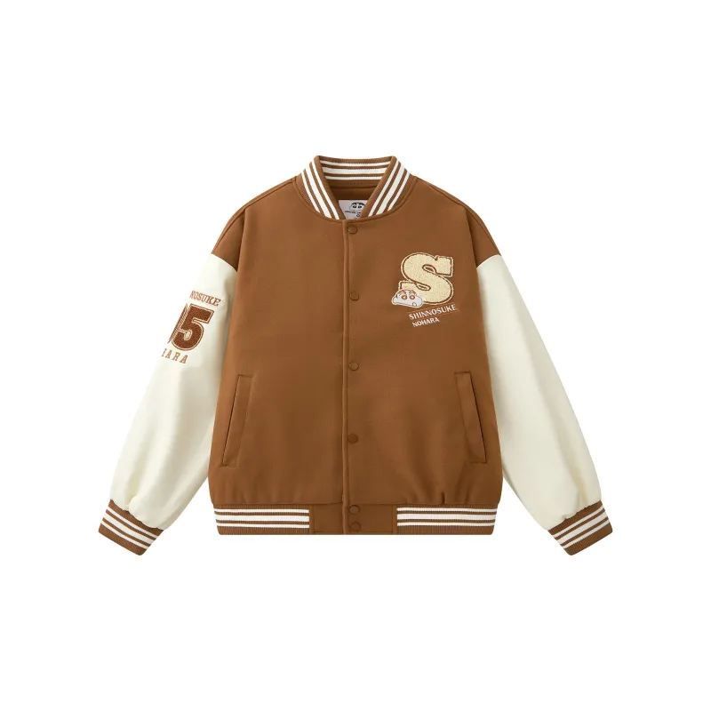 Crayon Shinchan Baseball Jacket Coat Unisex-5