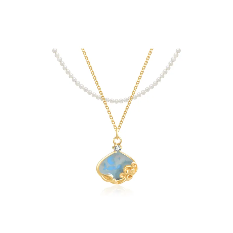 DVNRR S925 Silver Necklaces Women's Gift Box Set-1