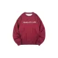 Burgundy (Crew Neck Sweatshirt)