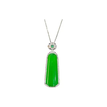 Gifts Chalcedony Jade Necklaces Unisex