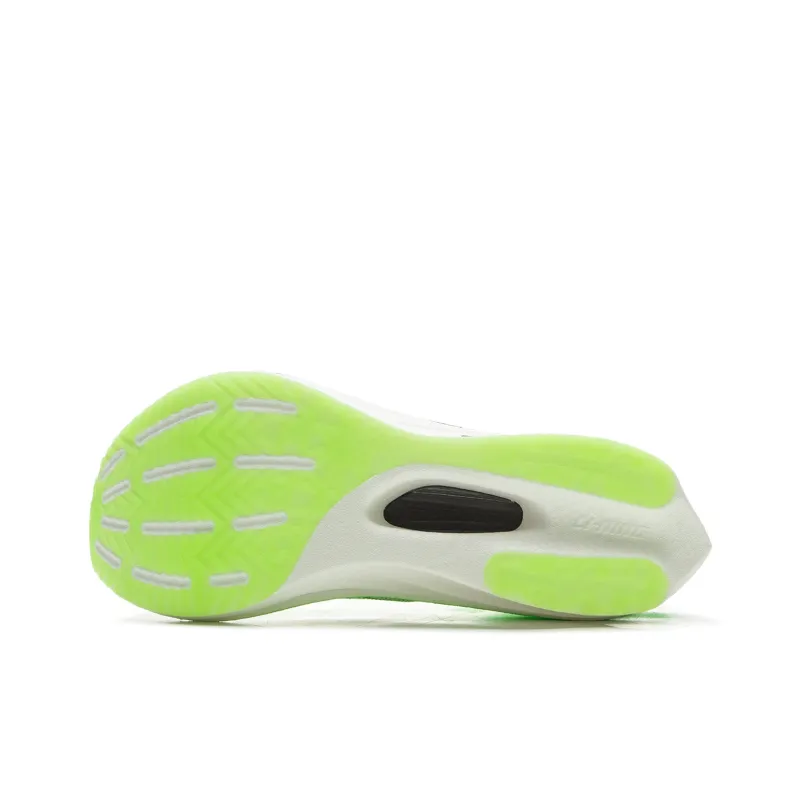 LiNing Feidian 4 Elite Cushioned Slip Resistant Abrasion Resistant Low Top Carbon Plate Running Shoes Unisex Neon Green-6