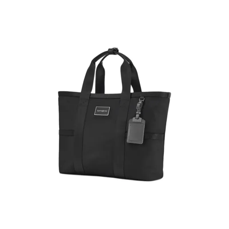 SAMSONITE Fabric Briefcase Men's Black-1