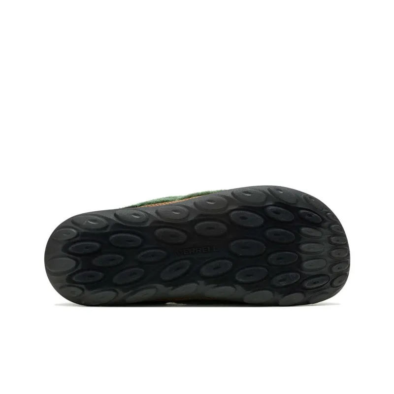 MERRELL Hut Moc 2 Abrasion Resistant Slip Resistant Wrap toe Slippers Men's Green-4