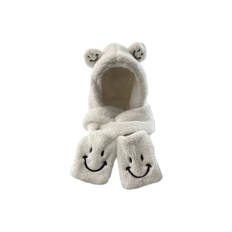 CARTELO Polyester Hoods & Plush Hats Unisex Gift Box Set-1