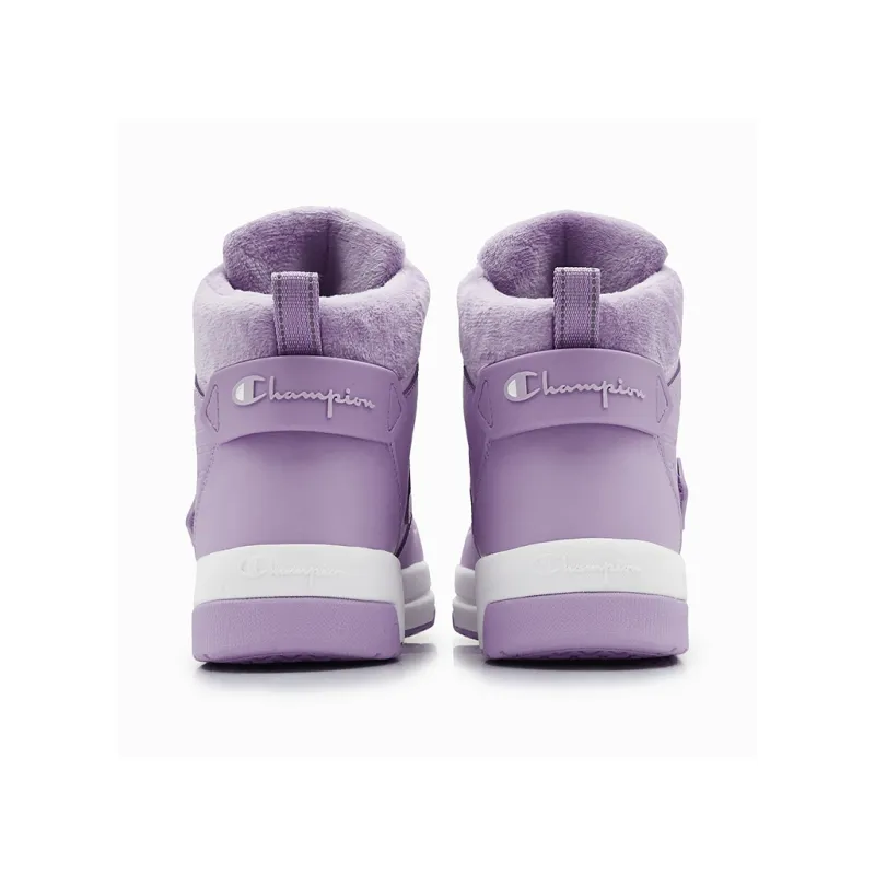 Champion Kids Anti Kick Cushioning Thermal High Top Kids' Skateboarding Shoes Purple Kids'-3