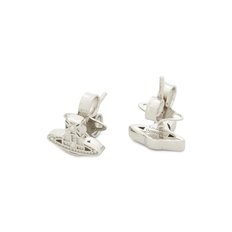 Vivienne Westwood 925 Sterling Silver Earrings Women's Silver-3