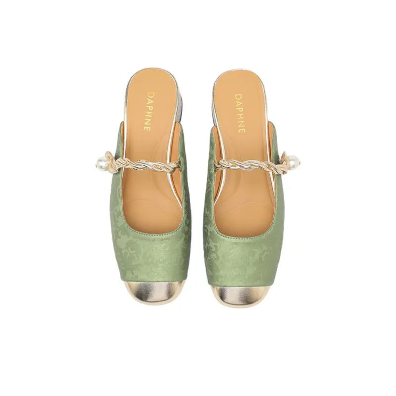 DAPHNE Slip Resistant Wrap toe Slippers Women's-3