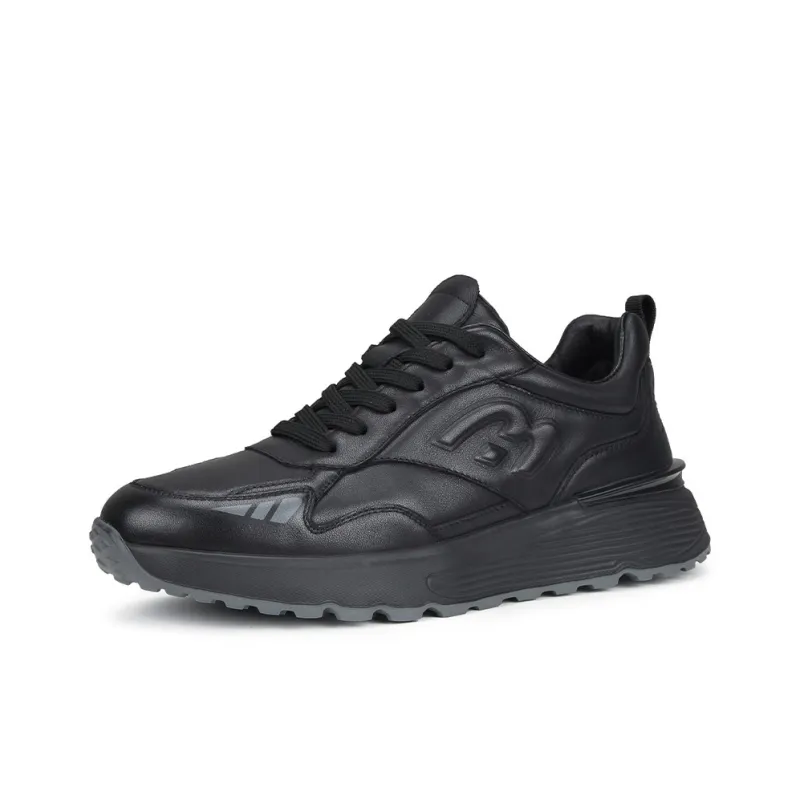 Devanro Height Increasing Wear-Resistant Breathable Slip-Resistant Low-Top Chunky Sneakers Men's-5