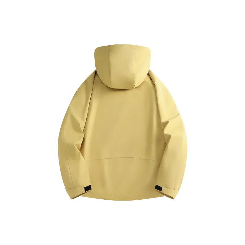 Warrior Lace Up Waterproof And Windproof Windbreaker Jacket Unisex-35