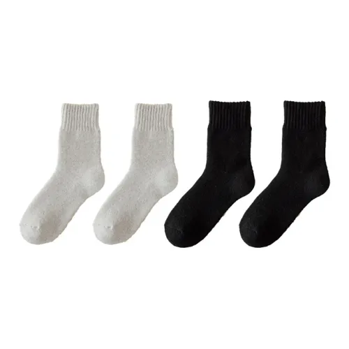 Cotton Gene Mid Calf Socks Men's Combo Set