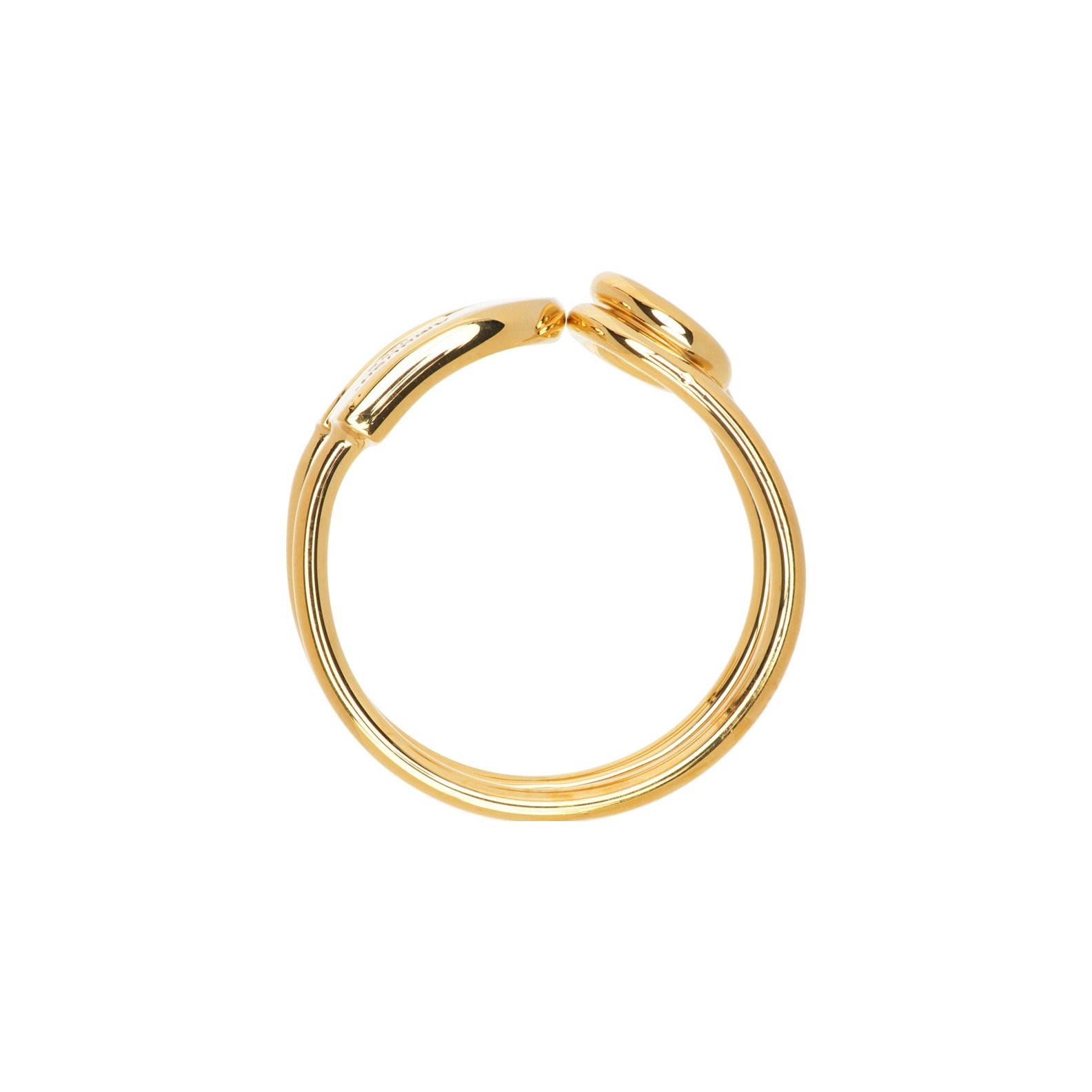 AMBUSH Rings Unisex Gold - POIZON