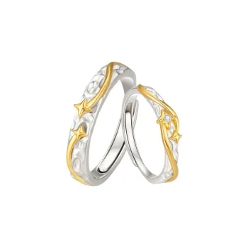 ZHONGLING 925 Sterling Silver Rings Unisex