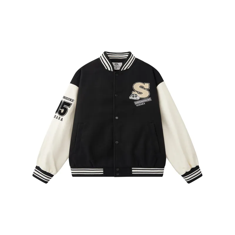 Crayon Shinchan Baseball Jacket Coat Unisex-1