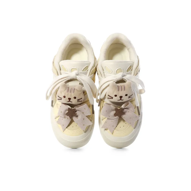 Lovely You Wear resistant And Lightweight Low Top Skateboard Shoes Women's-19