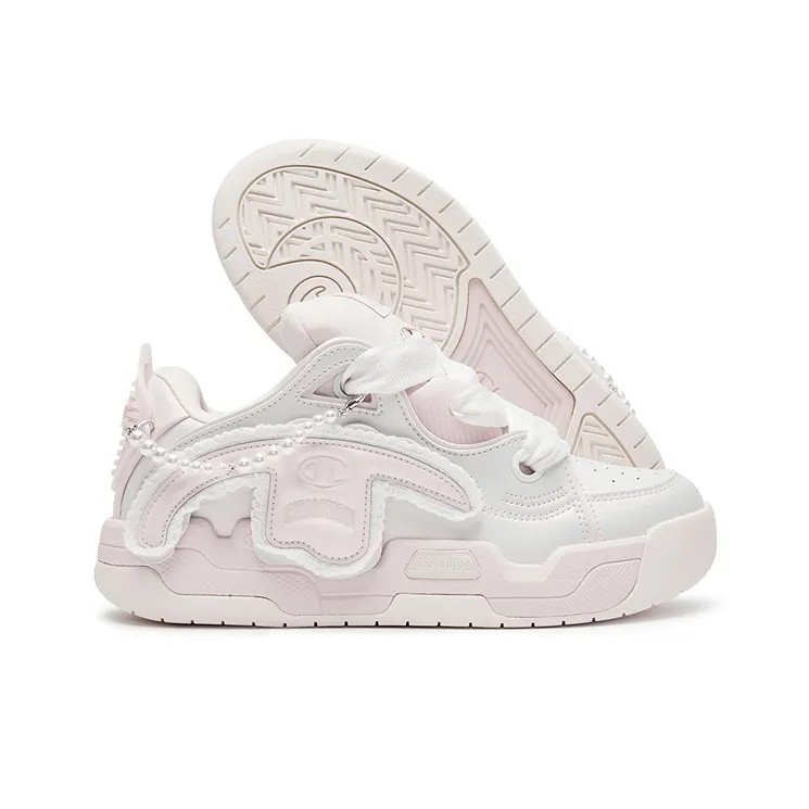 Champion Low Top Skateboard Shoes Women's Pearlescent Color/Dreamy Venice-1