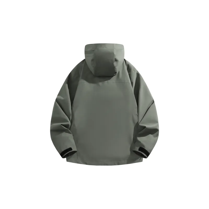 JUNGLE PANDA Water Resistant Windproof Breathable Wear Resistant Warm Windbreaker Jacket Unisex-78