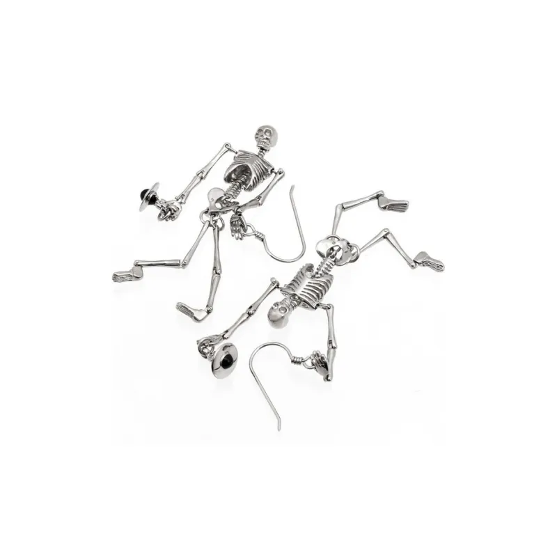 Vivienne Westwood Skeleton-pendant Earrings-1
