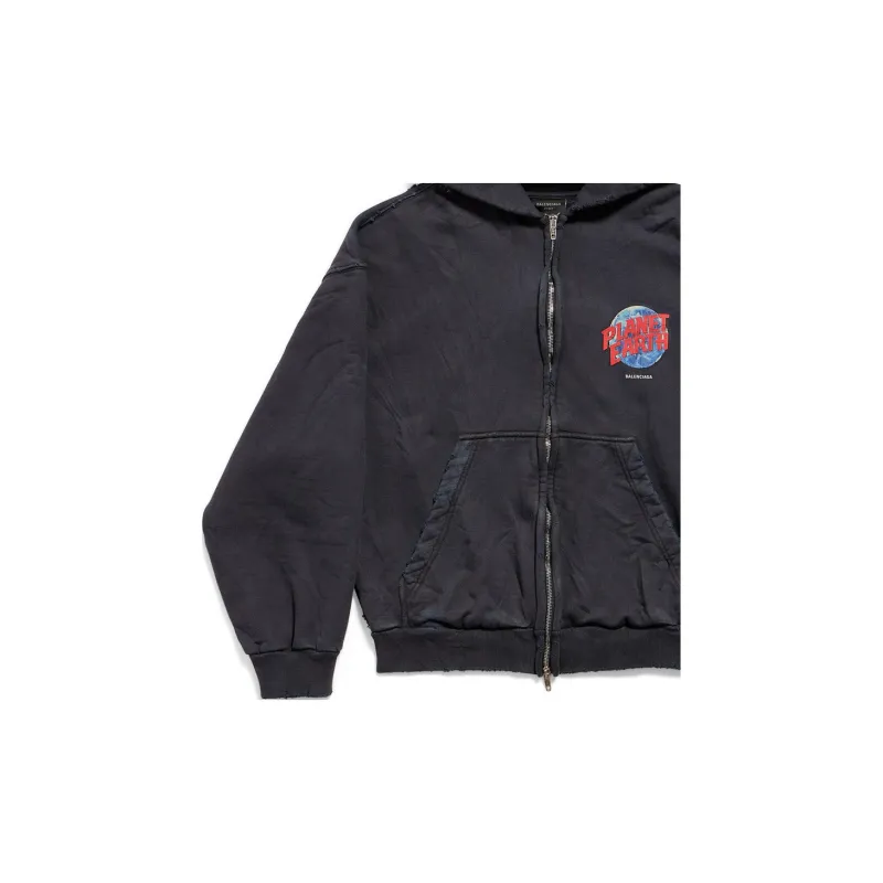Balenciaga Zip Up Hoodie-2