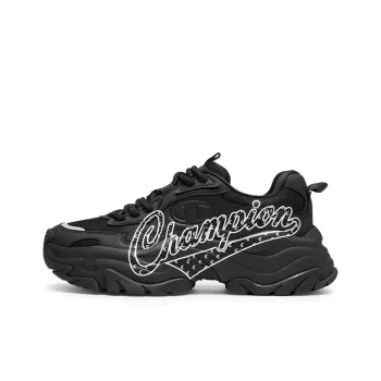Champion Thousand Layer Shoes Low Top Chunky Sneakers Women's Black/Silver White