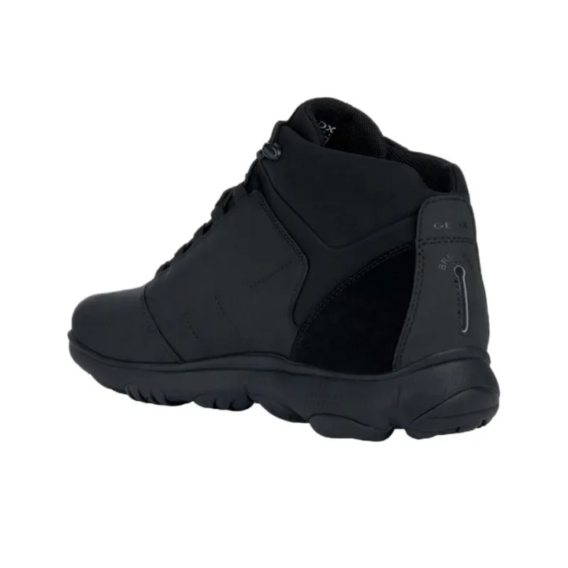 GEOX Nebula 4x4 Ab Anti-Slip Wear-Resistant Mid-Top Casual Shoes Men's Black-2