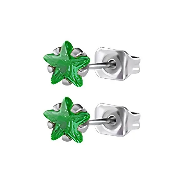 VERENA REINE Titanium Steel Stud Earrings Unisex-0