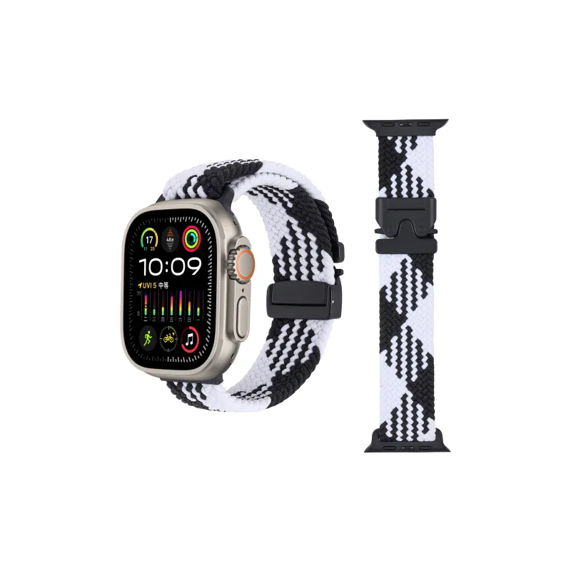 Small Bones Watch Band Apple Compatibility 49mm Nylon Material-12