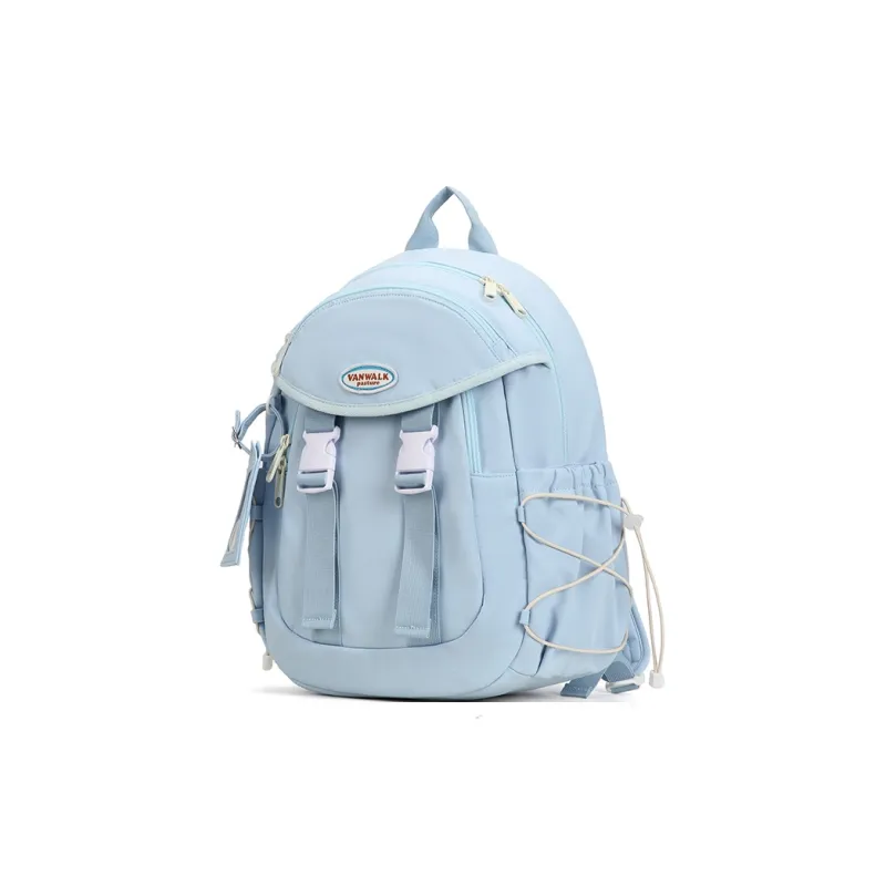 VANWALK Nylon Backpack Regular Unisex Multicolor-8