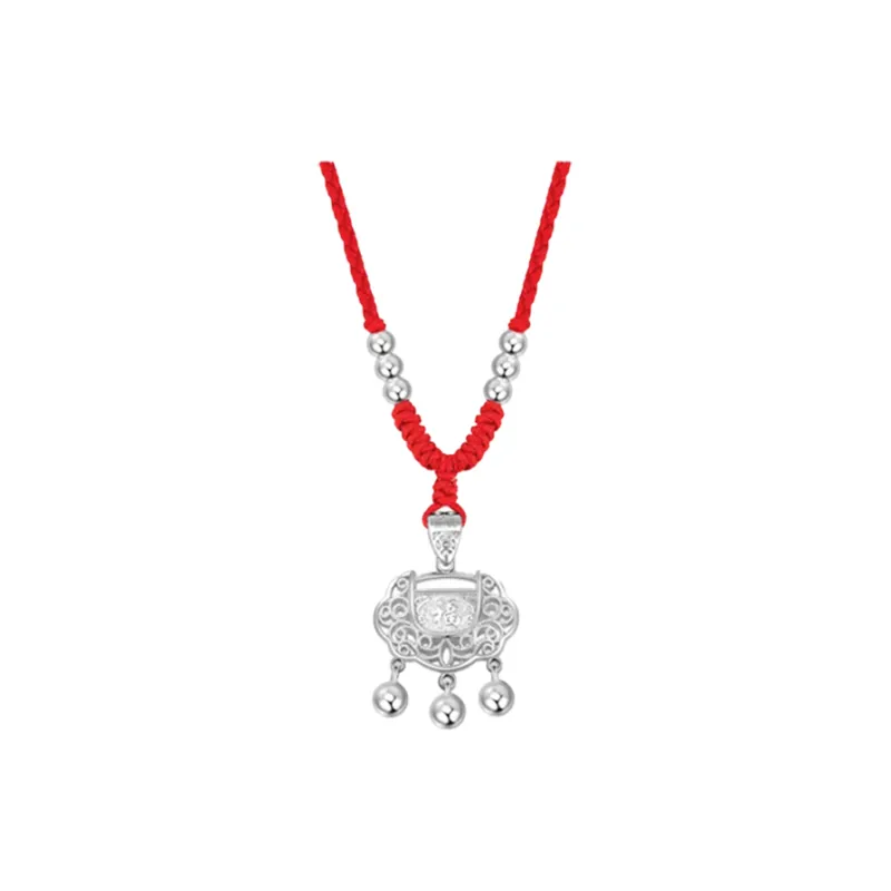 Chongqing Gold Store S999 Fine Silver Necklaces Unisex-6