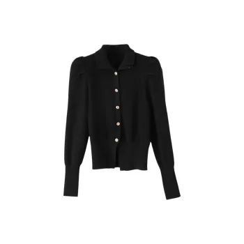 Late White Knitwear Women's Black