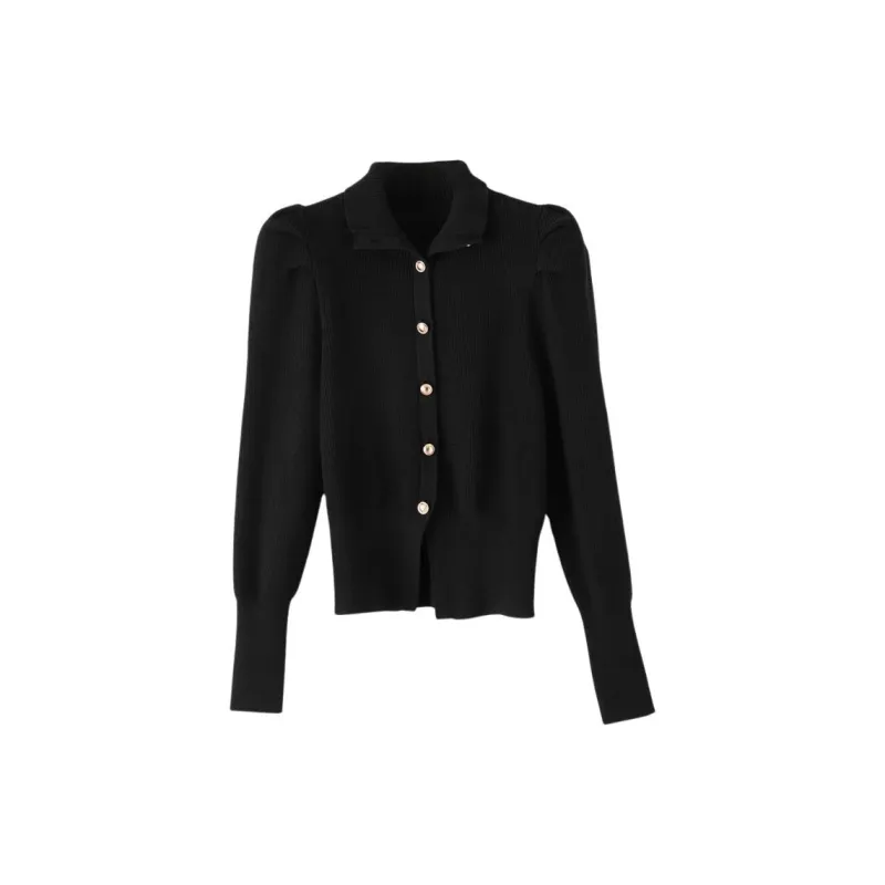 Late White Knitwear Women's Black-0